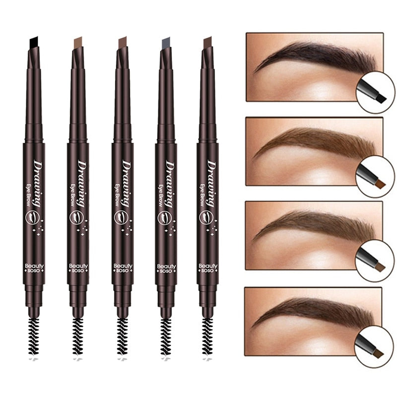 Waterproof Brown Monomola Eye Brow Eyebrow Pen Liner